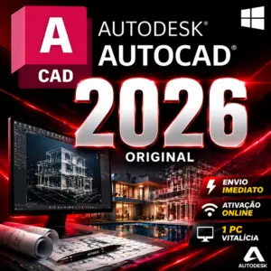 Autodesk AutoCAD 2026 Envio Imediato