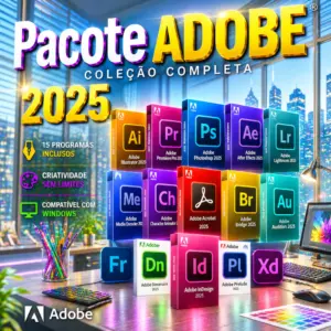 Pacote Adobe 2025 Envio Imediato