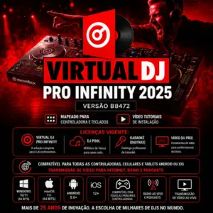Virtual Dj Pro 2025 infinity Envio Imediato